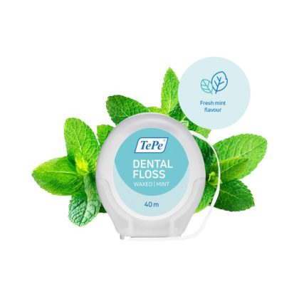 TePe Floss Waxed Mint 40m